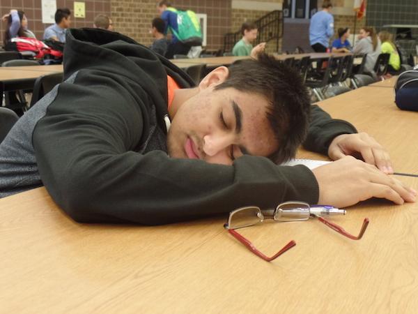 Students need to get proper sleep at night to function the entire day at school