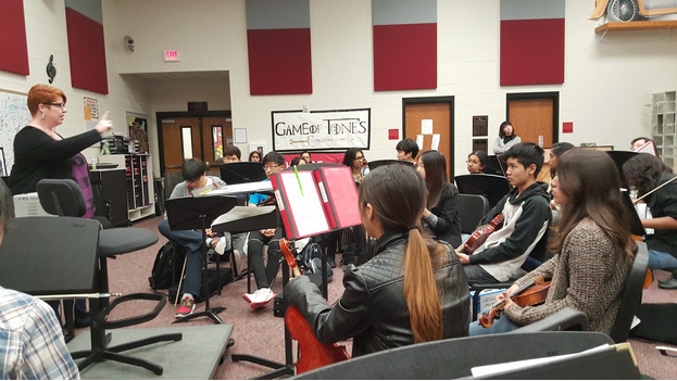 A school record 13 orchestra students were named to the All-State Orchestra that will perform at the TMEA State Convention in San Antonio in February. 