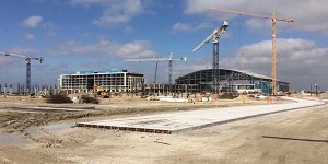 Set to open in the summer of 2016, The Star, the new headquarters of the Dallas Cowboys will also feature a 16-story Omni Hotel that will open in 2017.