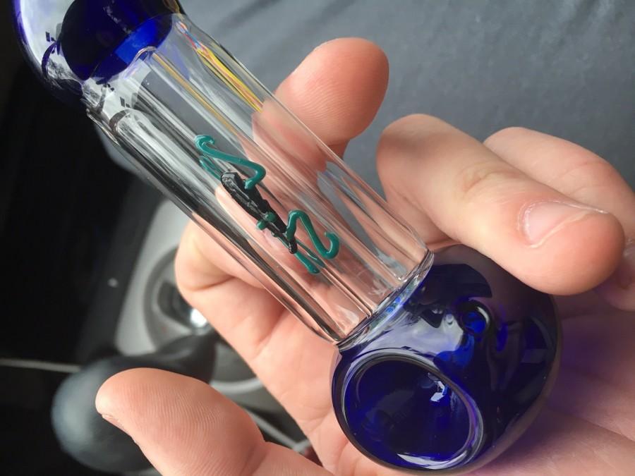 Using a glass pipe is just one of the many ways that teenagers illegally smoke marijuana.