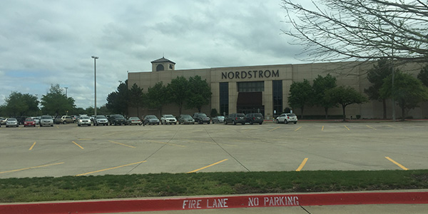 The Hyatt hotel will be built between sister stores Dillards and Nordstrom at the Stonebriar mall.