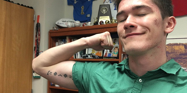 Months after turning 18, senior Josh Gray got his first tattoo. In his eyes, a tattoo is an artistic expression just like other forms of art. 