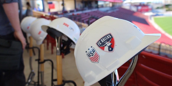 Construction of the U.S. National Soccer Hall of Fame and expansion of Toyota Stadium is set to be completed in December 2017.