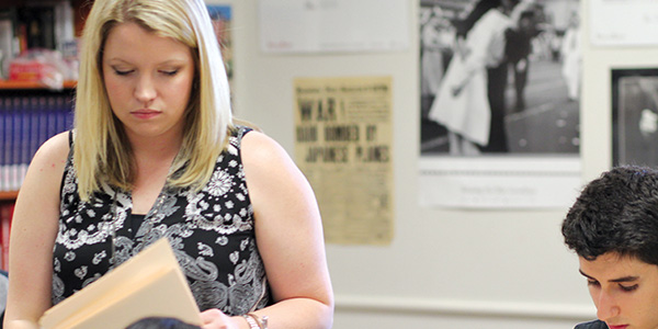 In her first year on campus, U.S. History teach Alyssa  Webb has been a part of Frisco ISD for nearly 10 years. 