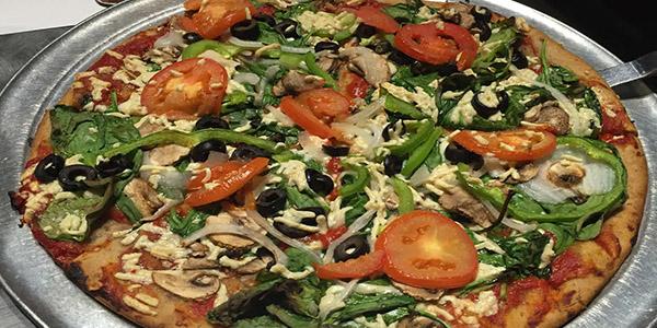 Mellow Mushroom is a popular pick for people looking for a variety of foods including pizza, salads, and burgers.