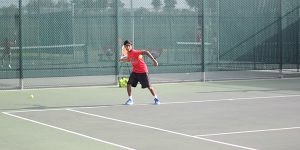 The tennis team will compete in the area championship on Thursday against Frisco.