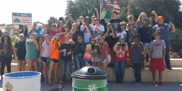 Making a trip to the State Fair is an annual field trip for the schools FFA program. Above is the group during its visit in October of 2015.