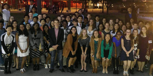 To help launch a unit on upcoming unit called Up Close and Personal more than 60 students attended the Dallas Opera for a performance of Tchaikovsky’s Eugene Onegin.