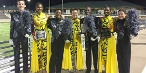 The band started a busy month with a third place finish in the Golden Triangle Classic in Denton. 