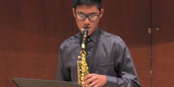 Playing the saxophone for five years, sophomore Edward Chen likes the diversity of the instrument. 

“I liked that with the saxophone you aren’t limited to just one style of music, Chen said. You can play both jazz and classical music.”


Wingspan: When did you learn of your interest in music? When did you discover your talent? How has that changed you?


Chen: “Before I played the saxophone, I actually played the piano for a couple years. However, I never really had an interest in music until I picked up the saxophone in 5th grade. I discovered that I had a talent for it in 6th grade when I placed 3rd at All-Region. I was totally not expecting it, and it encouraged me to keep on practicing and be even better.” 
