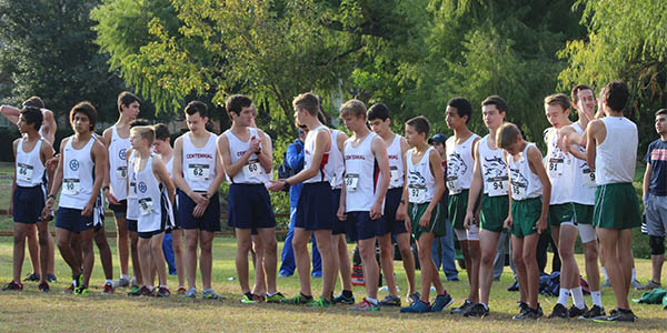 After the Girls who started at 8:30 a.m., the Boys line up to start at 9:00 a.m.