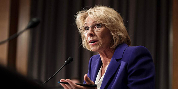 Betsy Devos confirmation as education secretary has been surrounded by controversy as she as no experience in the education field. Guest contributor Michael Capps offers his take on her. 