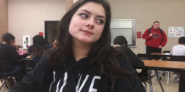 Currently a part of the schools choir, junior Andrea Cobos aspires to be an opera singer. 
