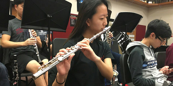 Flute wasnt Sara Jeongs  choice of instrument as her mom is the one that picked it, but after years of playing the flute, Jeong is considering a possible career with it. 