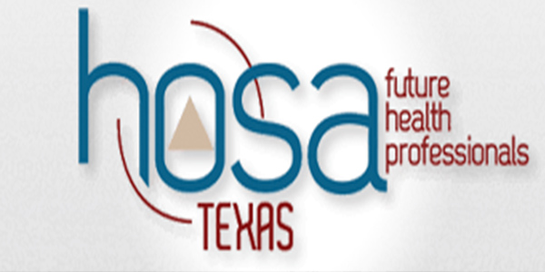 Some students who participated in HOSA online testing advanced to state and area. 