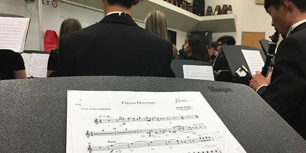 Band students are transition from an ensemble setting to focusing on the upcoming UIL Solo and Ensemble Contest on Feb. 12. Although nerve raking for some, this opportunity will help student grow into better musicians. 