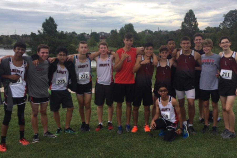 In+its+first+meet%2C+the+FISD+Invitational+at+Warren+Park+on+Saturday%2C+Aug.+26%2C+2017%2C+the+boys+cross+country+team+finished+in+10th+place.+The+team+is+back+in+action+Saturday+at+the+Marcus+Invitational.