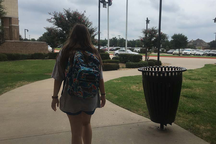 As most students are going to lunch or third period or advisory period, senior Keegan Williams leaves every day after second period as a result of the double early release and a zero hour dual credit class. 