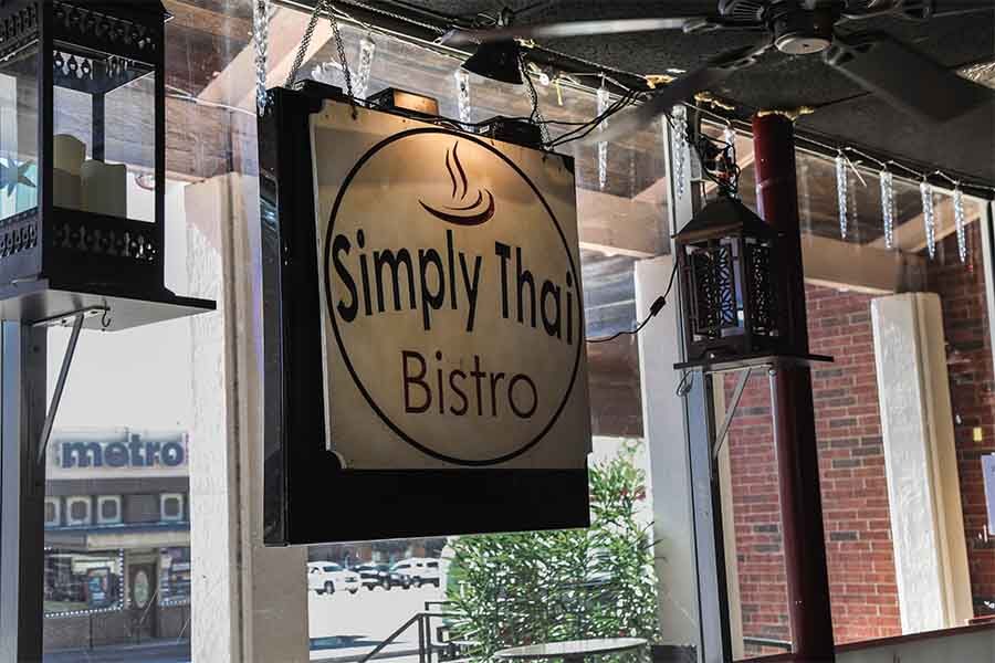 Featuring a cozy and serene atmosphere, Simply Thai Bistro on Main St. in downtown Frisco is a must try restaurant according to guest contributor Kirthi Injeti.