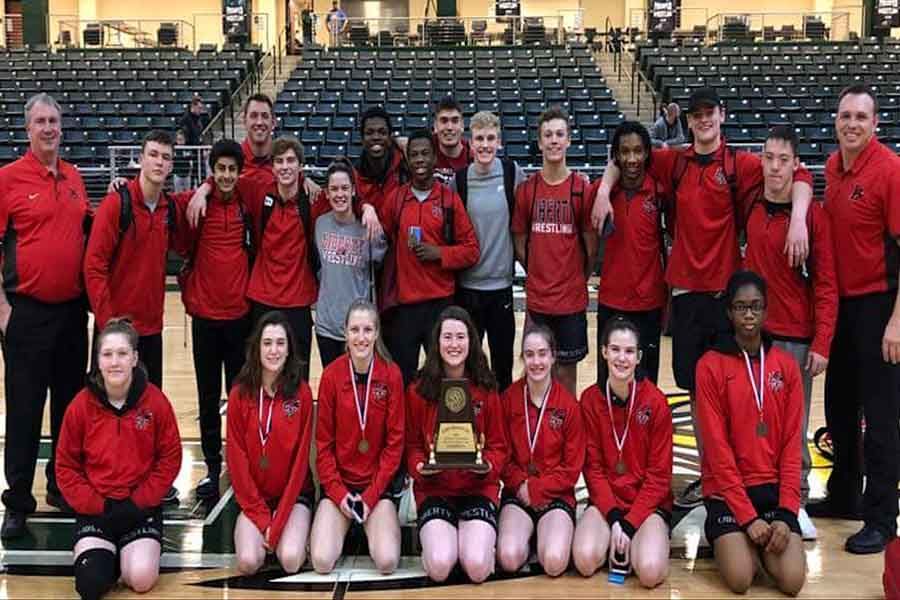 Both the boys and girls wrestling teams are sending seven wrestlers to this weekends regional tournament at Independence High School. The girls team won the District 8 championship with the boys team taking third. 