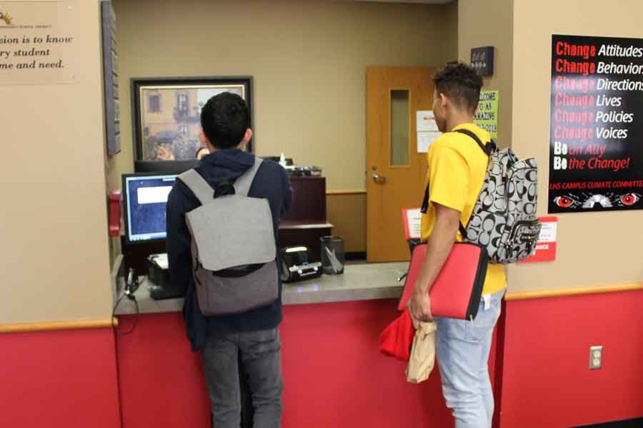 While many students had to go to the office to get a Verification of Enrollment in order to obtain their permit or license, the VOE form is now only offered online. 