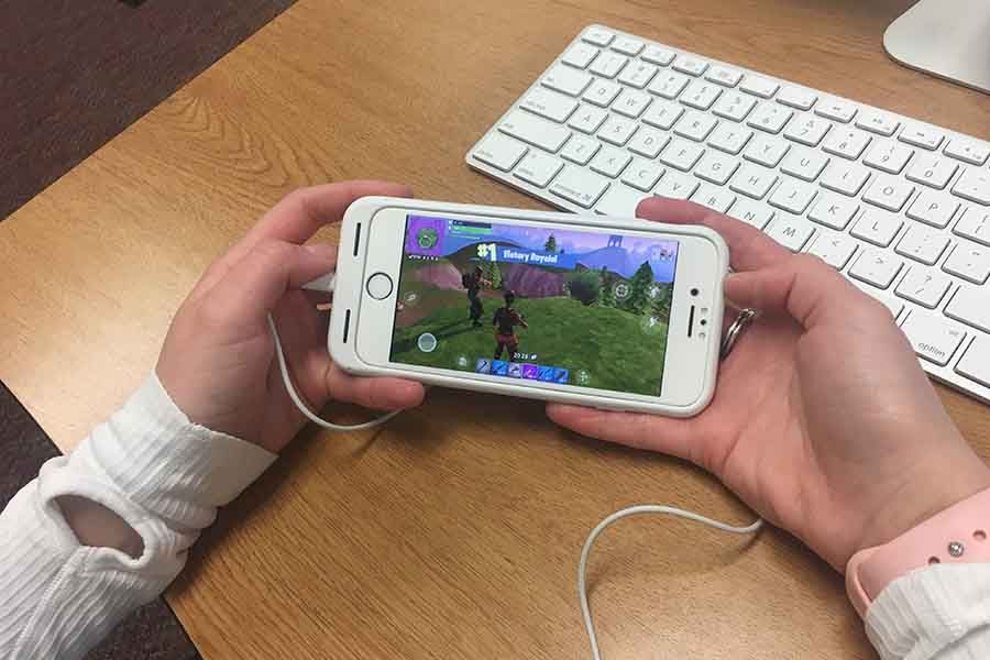 Many students on campus have hopped on the battle bus and started playing Fortnite.
