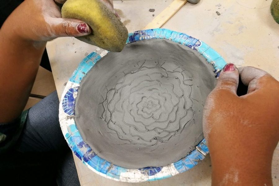 NAHS is hosting its first of many bowl-making sessions as part of the Empty Bowls project. In March, the finished bowls will be sold at Arts in the Square, with all proceeds going to combat hunger in North Texas. 