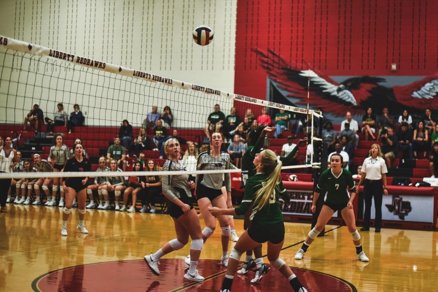 Maintaining+a+30-9+record%2C+volleyball+traveled+to+Anna+to+take+on+Sherman+for+the+second+round+of+playoffs.+Taking+a+3-0+win%2C+volleyball+made+a+name+for+themselves+as+the+Bi-District+champions.+