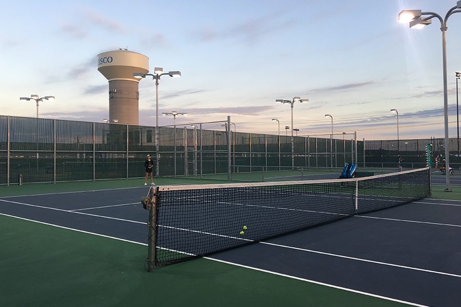 Tennis battled the Princeton Panthers and the Anna Coyotes on Friday, Jan. 25, 2019 at Anna High School. Bringing home multiple first place rankings, tennis looks to continue their success for the rest of the season.