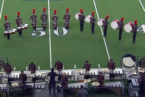 Drumline is heading to Marcus High School tomorrow after the Veterans Day Parade l to compete in the Lone Star Drumline Contest.