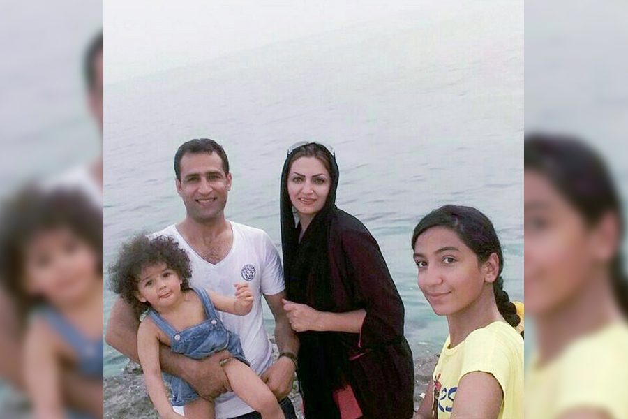 Posing on the beach in Iran, the Bordbar family is one of the winners of the American Lottery, which allows people to immigrate to the United States from Iran. Freshman Kimia Bordbar moved to the United States and is adapting to life in this country.