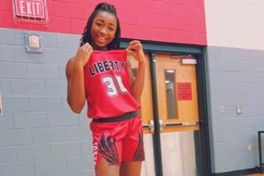 Freshman Jazzy Owens claimed her spot on the Redhawk team in her eleventh year playing the sport.