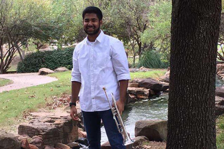 Senior Sid Sadhu has practiced for years to help further his career in music, and his hard work payed off with his selection for the Jazz Band of America for 2019. 