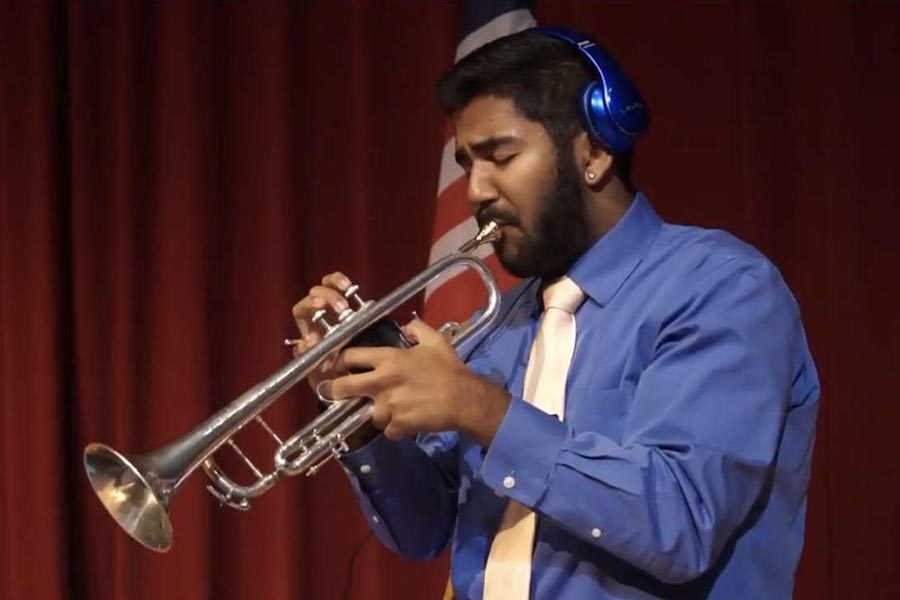 As the only student on campus to be accepted into the Jazz Band of America, senior Sid Sadhu will pursue his passion for jazz. Opening up new opportunities college wise, Sadhu gets his foot in the door in the world of music.