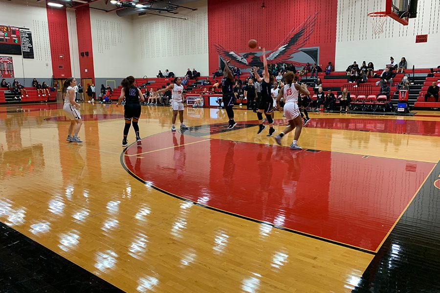Defending The Nest against the Wakeland Wolverines in the final home game of the season, boys and girls basketball participated in senior night on Friday, Feb. 1, 2019.