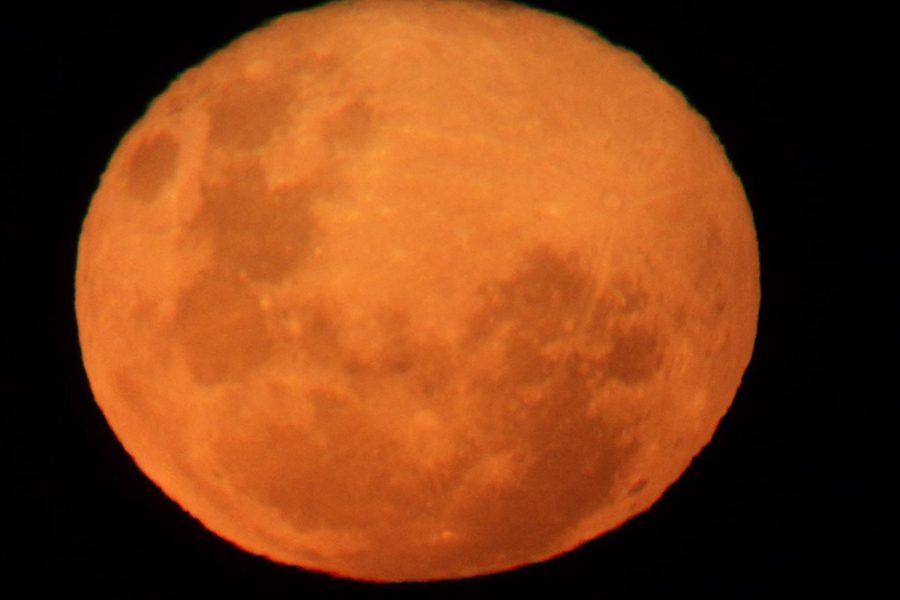 Sundays total lunar eclipse is the only one of 2019 and will combine several elements to make it a Super Blood Wolf moon. To give students and staff a better chance to see and understand what is happening, the astronomy club is hosting a stargazing party Sunday in the front parking lot from 9-11 p.m. 