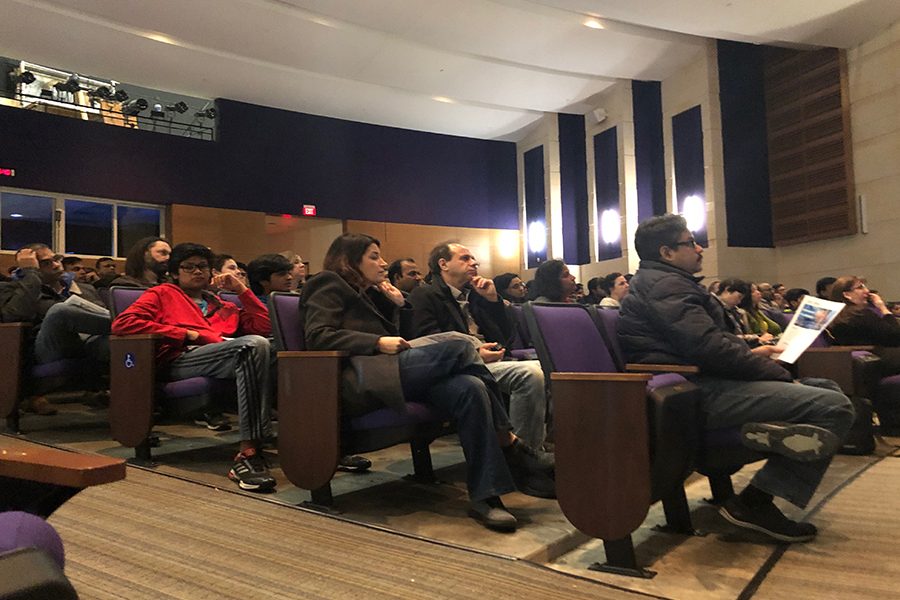 People listen intently to everything the speaker has to say. This picture was taken at FISD advanced academic night. This night is designed for parents and students to know what courses there kids should take in the upcoming school year. 