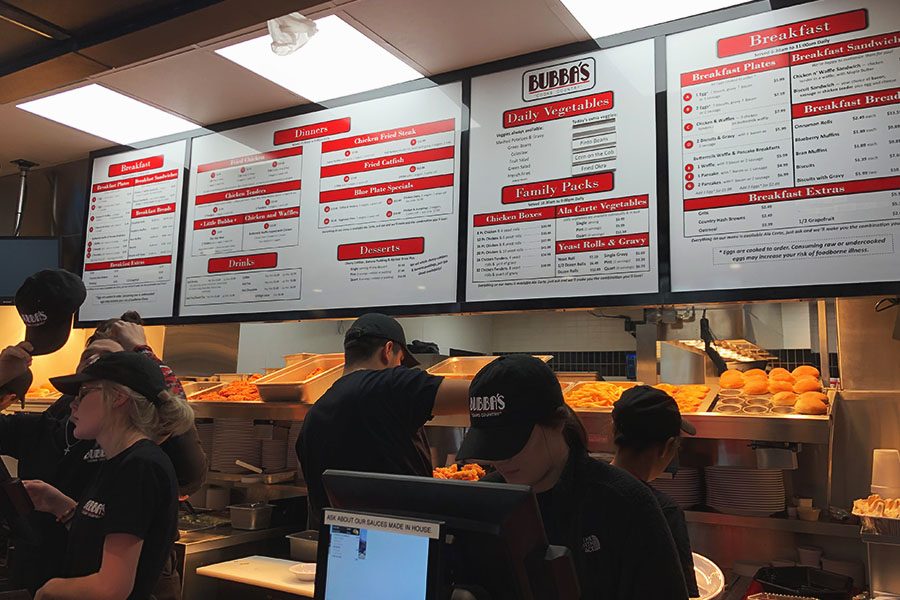 Restaurants all across the country are putting business on hold, including restaurants like Bubbas, where only take out options are available. With these precautions in place, some students are choosing to stay home from work, to reduce their contact others in practice of social distancing. 