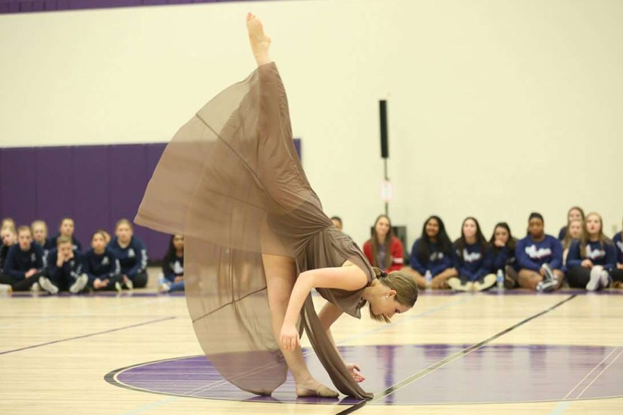 After 8 years of dancing, junior Emma Hancock expresses her passion for the art of dance through drill team. Dance has played a big role in her life and has helped her learn things about herself.