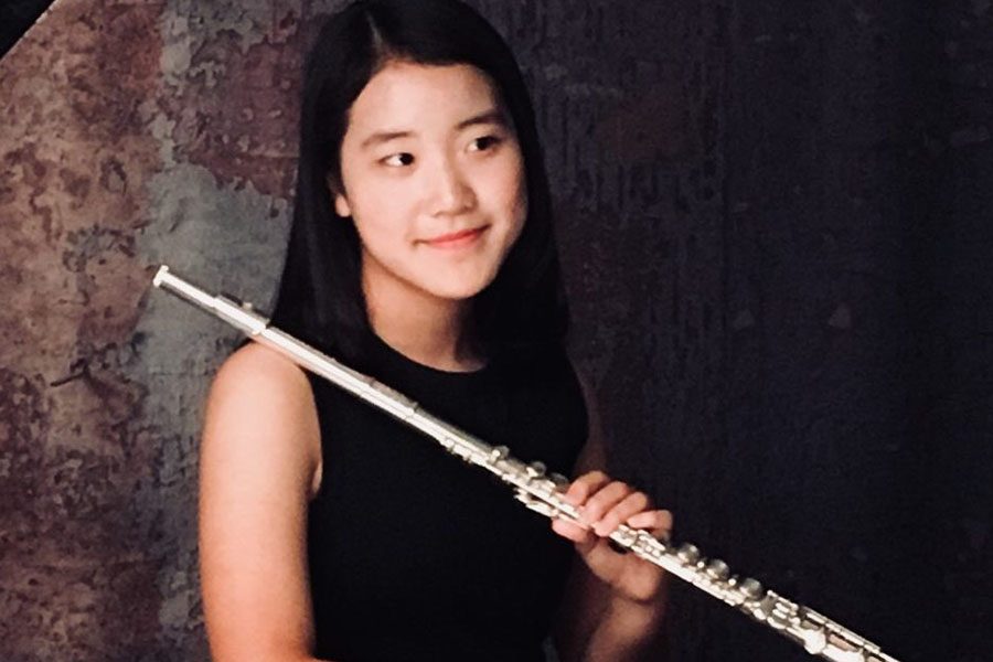 Practicing flute for at least two hours a day, freshman Jeamin Yun travels to San Antonio Wednesday through Saturday to audition as qualifiers for all-state. In addition, Yun also participates in color guard as she balances both music and dance.