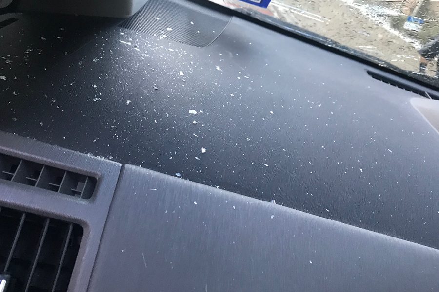 Lasting for more than 10 minutes in some parts of North Texas, Sundays hail storm broke hundreds of car windows. Early reports estimate damage from the storm could range from $300-400 million. 