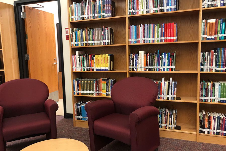 There may not be many students sitting in the library these days, but there are plenty of programs happening according to librarian Chelsea Hamilton. 