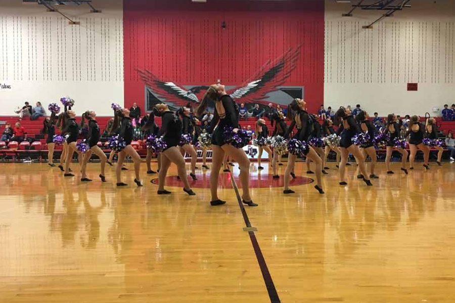 Already getting a jumpstart on the 2019-2020 school year, hopeful future Red Rhythm members put their skills to the test on Friday at auditions. With clinics all week leading up to Friday, girls have a good foundation before being judged.