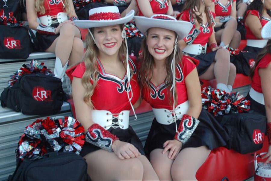 Following in the footsteps of her older sisters, senior Emily Madden started dancing four years ago. As a part of drill team, she has made many memories with her team members.