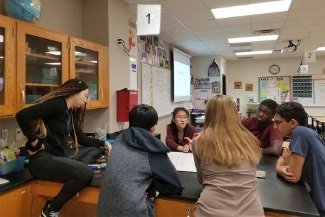 While in school, Pre-AP biology students began their unit on viruses. Coincidentally, teachers are using COVID-19 in their lessons so that students can connect their classwork with reality.