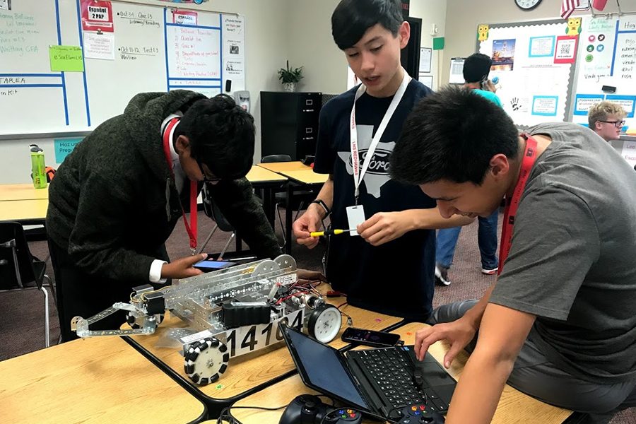 Special education kids on campus and in the community are getting the chance to build robots at Saturday’s First Tech Challenge “Robo Para-Olympics” “I thought about this and because we have only one robot so it will be kind of challenging for him to actually build something,” Patricia Flores said. “So at the back of my mind I was thinking about the lack of opportunity for children with special needs. So when I talked to the president of the club he suggested the idea of hosting a monthly workshop and we can teach them.”