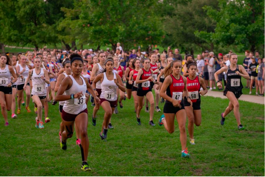 The cross country teams prepare for their first meet of the season Saturday morning. The athletes look forward to competing alongside one another this year as they gear up for competition in practice.