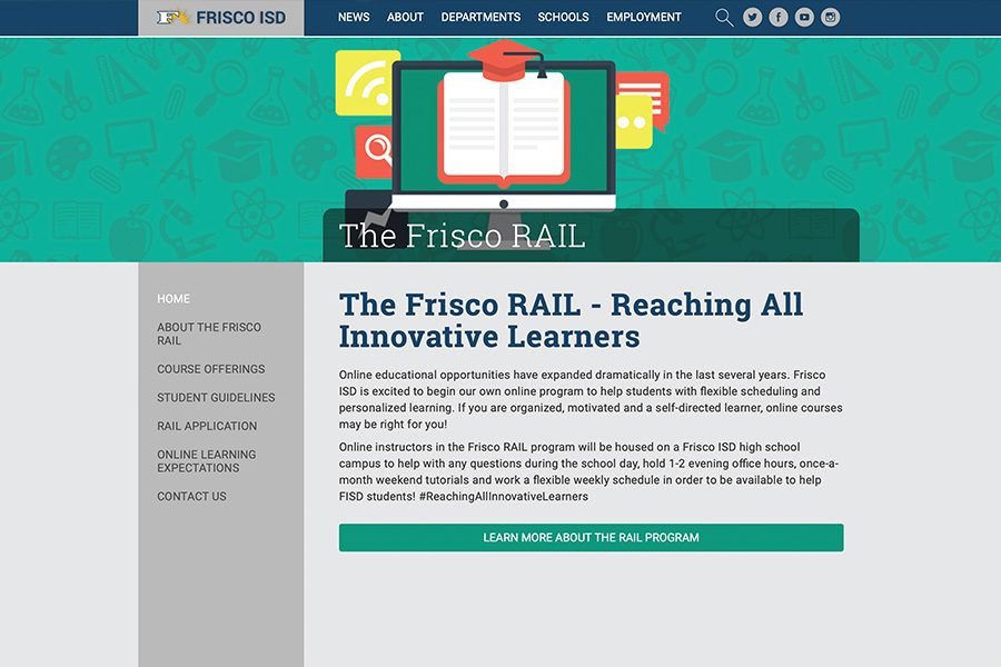 To assist students, Frisco ISD is continuing their free tutoring services, RAIL through live conferencing and video tutorials.