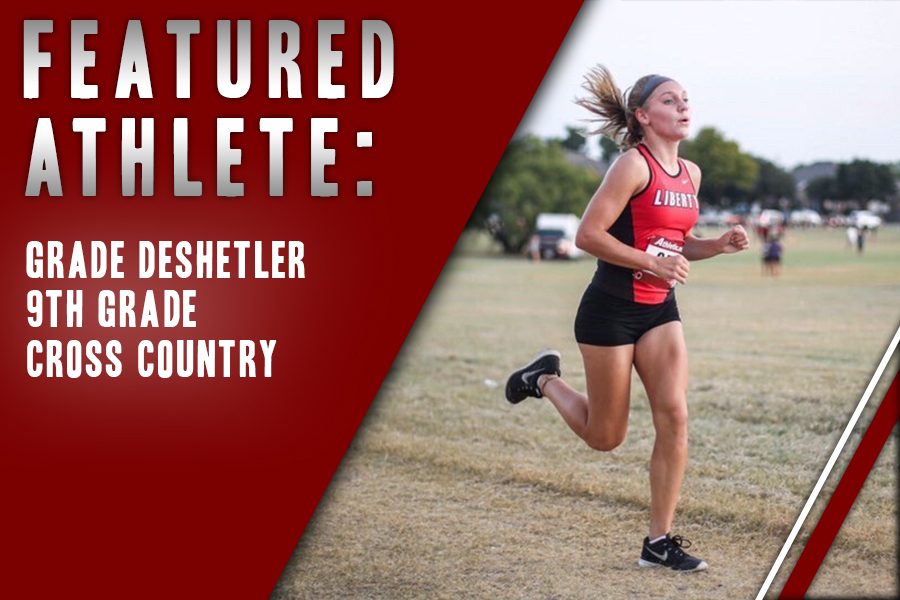 Freshman Grace Deshetler is kicking her high school career off with a running start in cross country. Deshetler likes the ability teammates to push each other in the sport, and plans on running all throughout high school.