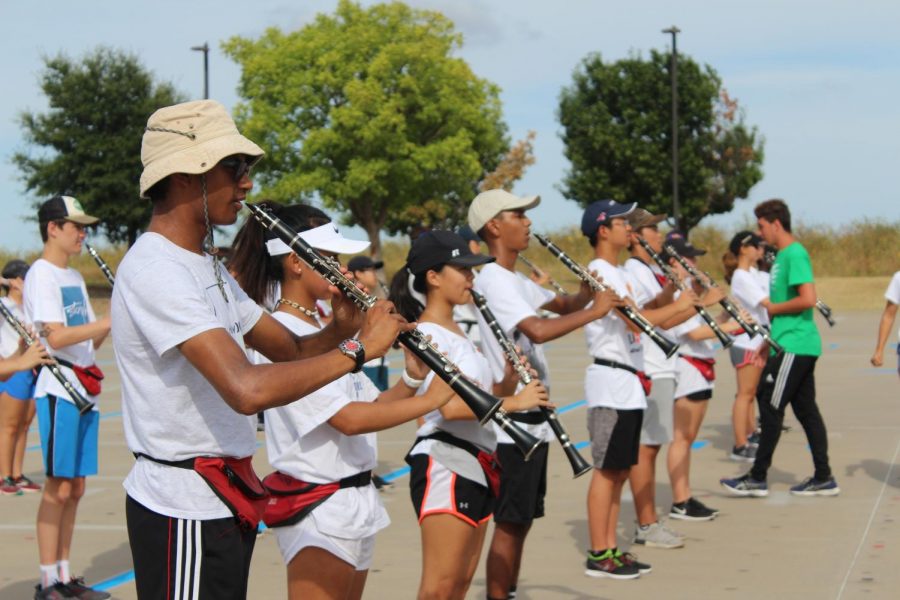 The band has been preparing all season, to perform at their UIL competition this Saturday. The band hopes to showcase their cumulative effort throughout the year, and hopefully make their way to state. 